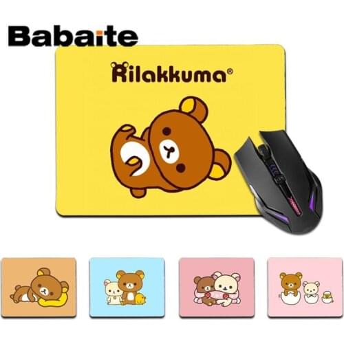 Babaite Top Quality Cute rilakkuma Laptop Computer Mousepad Top Selling Wholesale Gaming Pad mouse