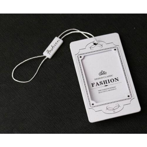 Customized/custom price hang tags/clothing swing tag labels/garment bag printed tags jewelry luggage tag