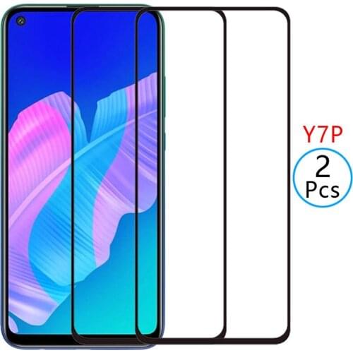 9d protective tempered glass for huawei y7p screen protector on huaweiy7p y 7p y7 p yp7 7yp safety film huawey huwei hawei huawe