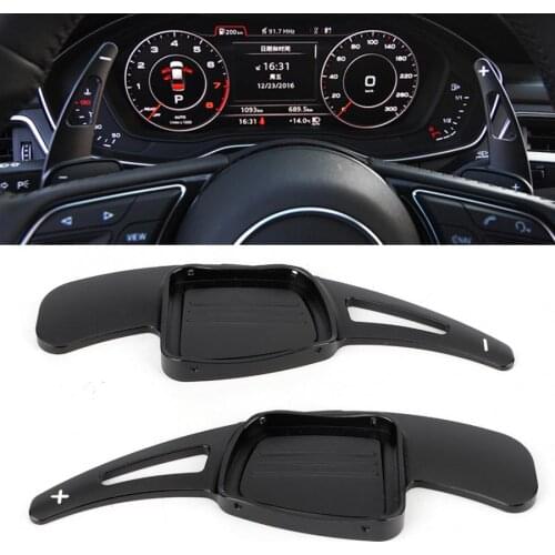 1 Pair of Steering Wheel Direct Shift Paddle Extension Fit for A3 A4L A5 A8L S3 S5 SQ5 R8 Steering Wheel Hubs Automobiles