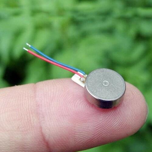 DC 3V Vibration Motor for Cell Phone Coin Flat Vibrating Vibration Motor Button Type 1030 Motor Micro Mini Flat Whosale&DropShip