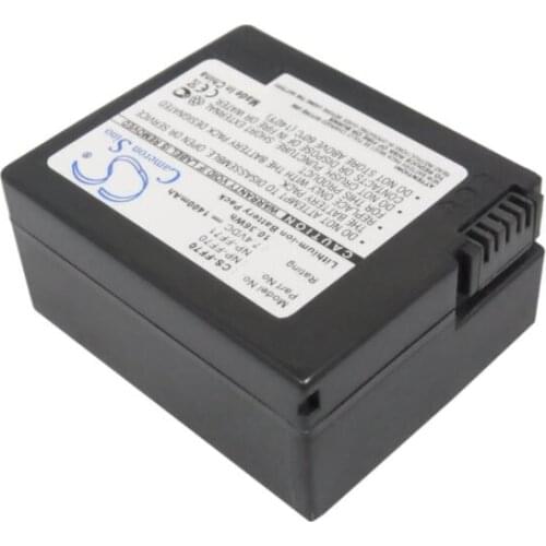 Cameron Sino 1400mAh battery for SONY CCD-TRV108 -TRV118 -TRV128 -TRV138 -TRV308 -TRV840 -TRV950 NP-FF71S