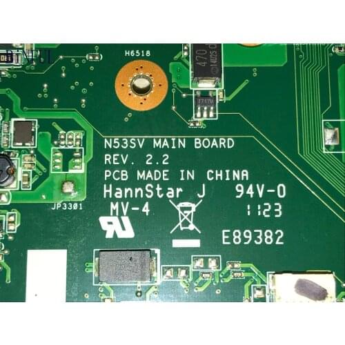 BiNFUL SUPER TESTED N53SV LAPTOP MOTHERBOARD FOR ASUS N53SV REV :2. 2 MAIN BOARD , COMPARE PLEASE