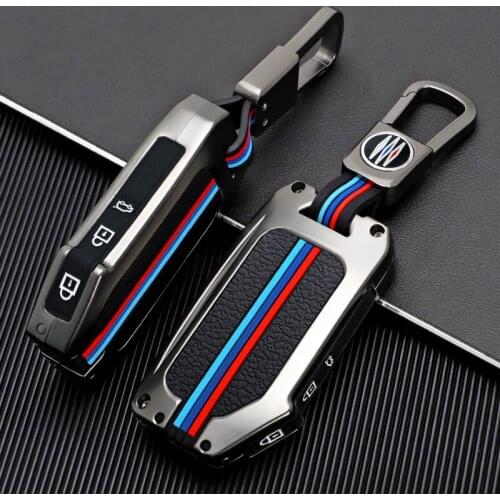 Alloy Car Remote Key Case Cover Protective Shell Fob For KIA Sportage R GT Stinger GT Sorento Ceed CD Cerato Forte 2018 2019