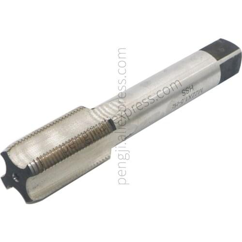 Machine Tap M22 x 1.5 mm Pitch Thread Pitch 4 Flutes, High Speed Steel Thread Forming Pointed Tap, HSS Metric Screw Plug Tap