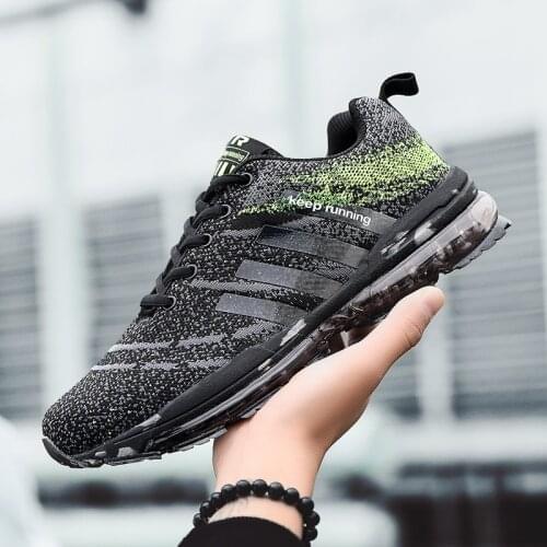 2021 Latest Fashion Cross Country Leisure Outdoor Comfortable Breathable Magic Color Version Air Cushion Running Shoes