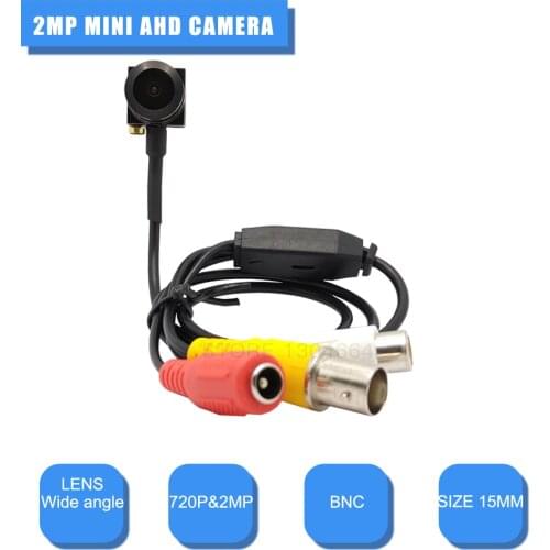 MINI AHD Camera 720P/1080P 4 IN 1 Wide-angle CCTV Camera for Home Indoor Security Surveillance video Camera Mini 2MP AHD Camera