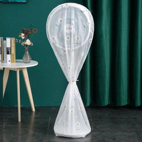 Reusable Fan Dust Cover Living PEVA Washable Appliances Floor-Standing Protection Tool Home Little Thing Accessories