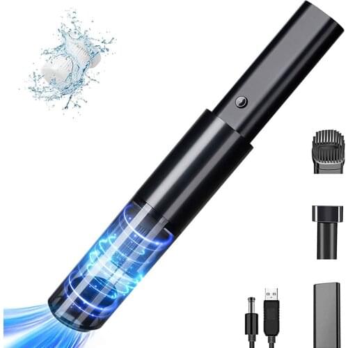 6000PA Car Wireless Vacuum Cleaner Portable with Handheld Vacuum Cleaner Car Household Dual-use 120W Strong Suction mini