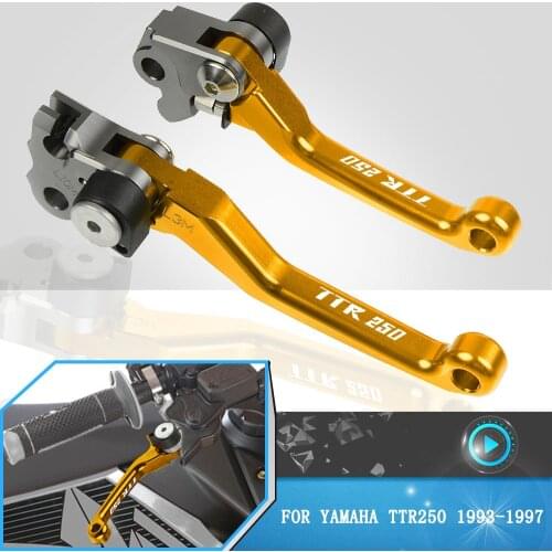 Motorcycles Accessories Dirt Bike Lever Motocross Pivot Brake Clutch Levers For Yamaha TTR250 TTR 250 1993 1994 1995 1996 1997