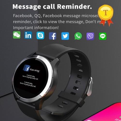 2019 Blood Pressure Band Heart Rate Monitor PPG ECG Smart Bracelet Activity Fitness Tracker Intelligent Wristband call reminder