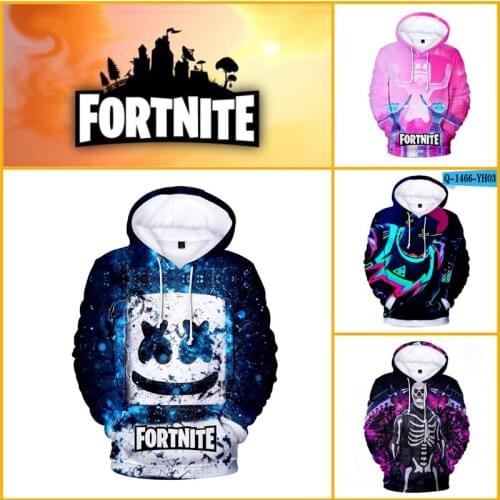 Battle Royale 3d Hero Hoodie Fortnite Victory Children Kids Hoodie Jacket Boys Girls Tops Sweatshirt Teen Clothes