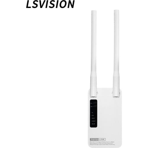 TOTOLINK EX1200M WiFI Extender 2.4G&5G Dual Band Stable Wifi With Two External 5dbi Antennas Wifi Repeater WiFi Amplifier