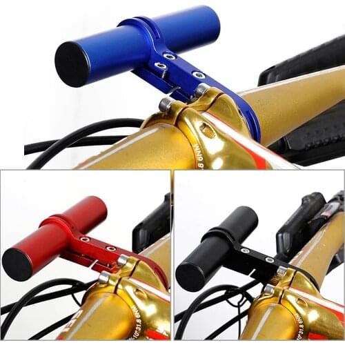 10cm Bicycle Handlebar Extender Mountain MTB Bike Cycling Bracket Lamp Holder Outdoor Cycle Biking Entertainment