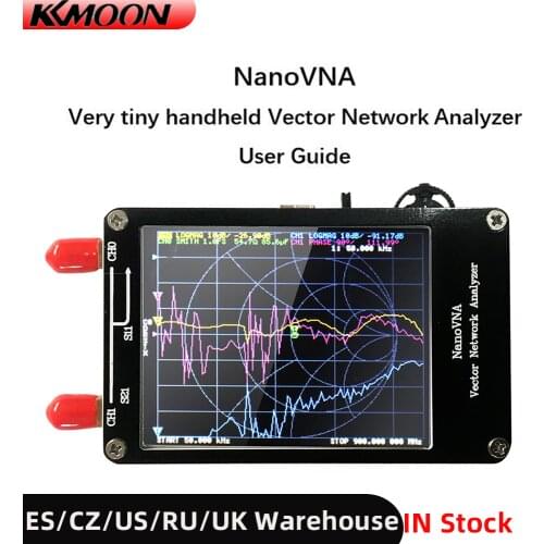 Vector Network Analyzer 50KHz-900MHz Digital Display Touching Screen Shortwave MF HF VHF UHF Antenna Analyzer Standing Waves