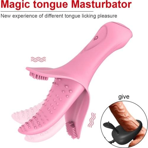 Magic tongue vibrator cunnilingus female masturbator sex toys adult erotic sex toys for women vibrators