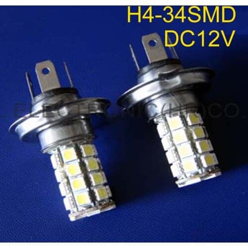 High quality 12V H4 led fog lamp car 12v H4 fog bulb H4 led bulbs free shipping 5pcs/lot