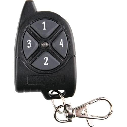 Xuanlongyuan New number keys 4 CH Channels 4CH RF Transmitter Wireless Remote Control 433 MHZ /lamp/Garage Door/shutters