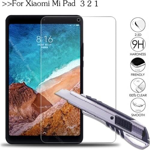 High aluminum Tempered Glass 9H Explosion Proof Protective Film Screen Protector for Xiaomi Mi Pad 1 2 3 7.9 inch tablet