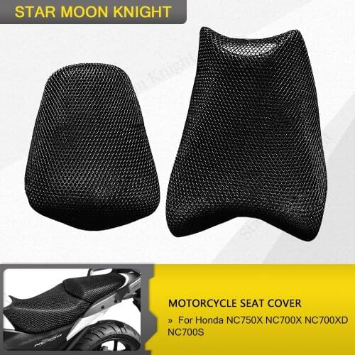 Motorcycle Protecting Cushion Seat Cover For Honda NC750X NC700X NC700XD NC700S Nylon Fabric Saddle Seat Cover Accessories