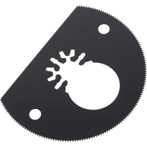 1x Cutting Wood Blade Oscillating Multi Tool Semi Circular HSS Segment Saw Blade 80mm For Metal Fit Bosch Fein Dremel Power Tool