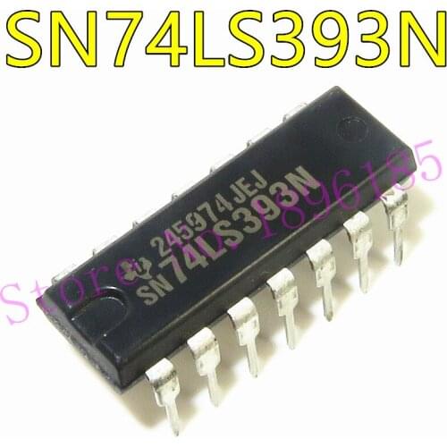 1pcs/lot SN74LS393N HD74LS393P 74LS393N 74LS393 DIP-14
