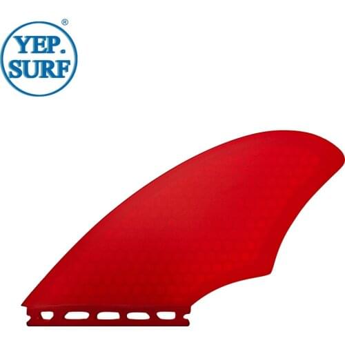 1PC Central Fin Surf Fins Middel Fin For Future Thruster Fins Red Color Keel Fins Quillas Fins Surfboard Accessories In Surfing