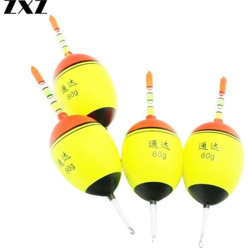 10Pcs Buoyancy Floating EVA Belly Rock Fishing Float Set 6g-80g Night Light Stick with 10 Lightstick Accessories Floats Pesca T4