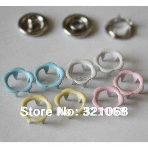 200sets/lot New 9mm export plum button baby fashion buttons covered button