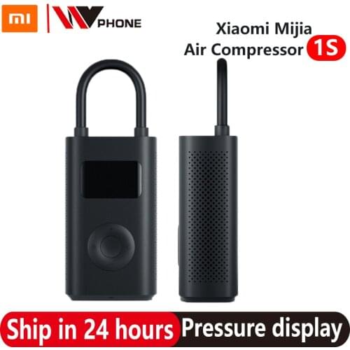 2021 Xiaomi Air Pump 1S Mijia Portable Electric Air Compressor 1S Mi Air Pump Tire Sensor Inflatable Treasure for Motorcycle Car