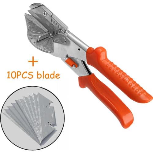 45-120 Degree Angle Shear Miter Multifunctional Cutter Hand Shear PVC PE Plastic Pipe Scissors For Housework home decor Plumbing
