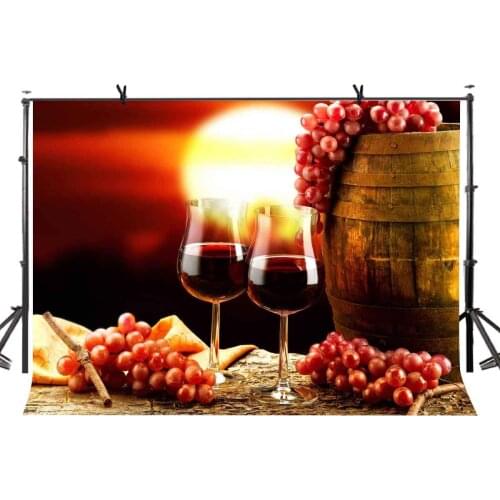 7x5ft Grape Wine Backdrop Grape Wine Creative Advertising Photography Background and Studio Photography Backdrop Props