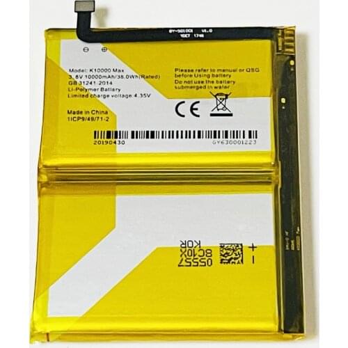 3.8V 10000mAh For Oukitel K10000 Max Battery