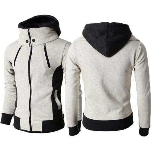 CHAXIAOA Men's Zip Hoodies
