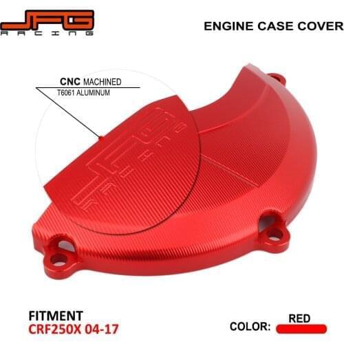 Right Side Engine Case Clutch Cover Protector Guard For HONDA CRF250X CRF 250X 2004 2005 2006 2007 2008 2009 2010 2011-2017