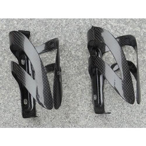 3K Carbon Cycling Water Bottle Cage for Cyclocross Road Mountain Bike MTB - 2 pcs cages CG018