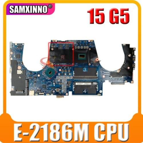 Laptop motherboard For HP ZBOOK 15 G5 SRCKQ E-2186M Mainboard DA0XW2MBAG0 L28695-001 L28695-601 N18P-Q3-A1