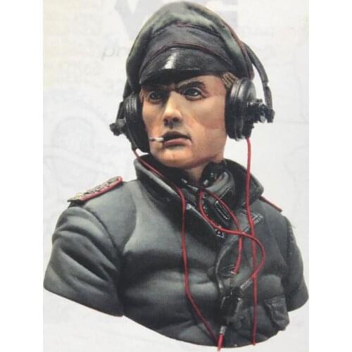 1/10 Resin Model Building Kit Bust Tank command army