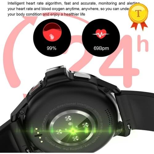 2021 4G gps Smart Watch Men Android 9.1 Watch Phone WIFI Smartwatch accurate 24-hour heart rate blood oxygen sport smartwatch