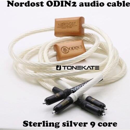 Nordost ODIN2 9 core 1.8mm sterling silver fever audio CD amplifier DVD front and rear dual lotus RCA fever audio signal cable