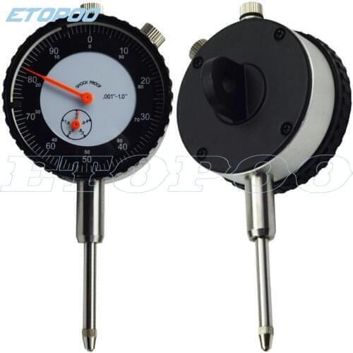 Shock proof 1 inch indicator 0.001" inch dial indicator 0-0.5" Dial Gauge Micrometer Precision Tools