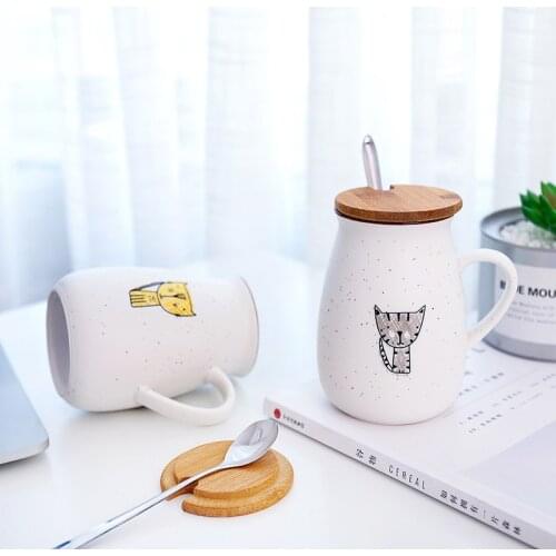 Luxury Marble Pattern Cup Phnom Penh Mug Gift Box Set Coffee Mug Couple Flamingo Ceramic Souvenir Wedding Bridal Lovers Gifts