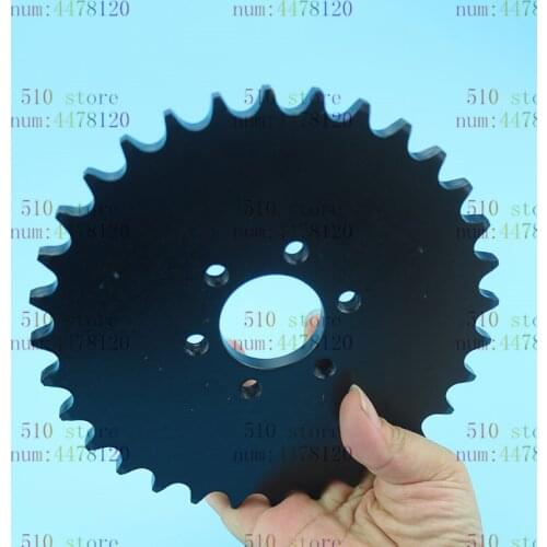 Motorcycle scooter drive gear 530 big sprocket 32T Tooth 37mm rear chain sprockets for China 150CC 200CC 250CC Go Kart Quad Bike