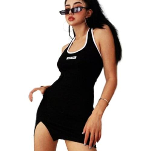 TDFunlive Solid Summer Dresses