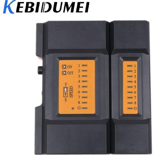 Kebidumei Network Cable Tester Detector Verify CY-468A Mini Pro Network Cable Tester LAN Tester Detector Telephone Cables