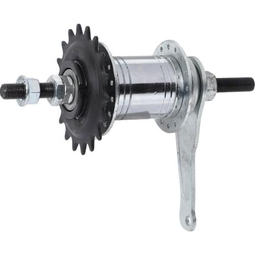 Reversing Ride Backwards Brake Fixed Gear Bike Rear Hub Aluminum Alloy Bicycle Bike Coaster Brake Rear Hub