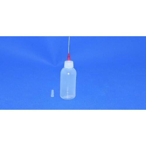 Pack of 20 50ml Oil Bottle Oiler Epoxy Dispensing Bottles and Pack of 20 25G PP Dispensing Needles
