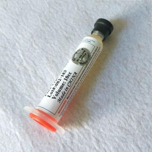 5pcs/lot 10cc 559 Lead-free Solder Paste Flux Needles NC-559-ASM-UV High Quality Help Solder Paste Flux Advanced Oil Flux NC-559