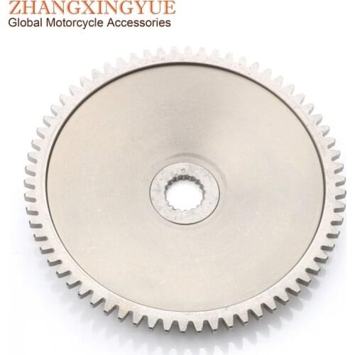 66 Teeth Drive half Pulley for APRILIA Sr R R Factory 50cc Scarabeo 100cc 118mm 479561 AP8551033 100320130 Scooter