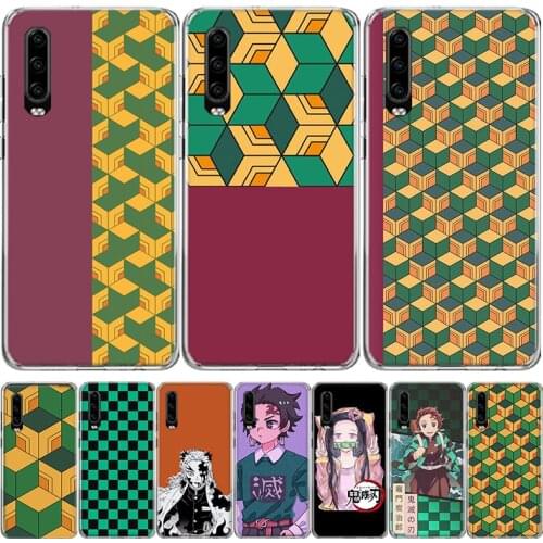 Kamado Nezuko Kimetsu no Yaiba Demon Phone Case For Huawei Mate 30 20 10 P40 P30 P20 P10 Pro Lite P Smart Z Plus 2019 2018 Cover